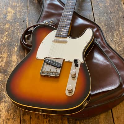 Fender Vintage 1993 Telecaster Custom '62 Reissue MIJ FujiGen Built Three Tone Sunburst MIJ w/ Leatherette Case image 1