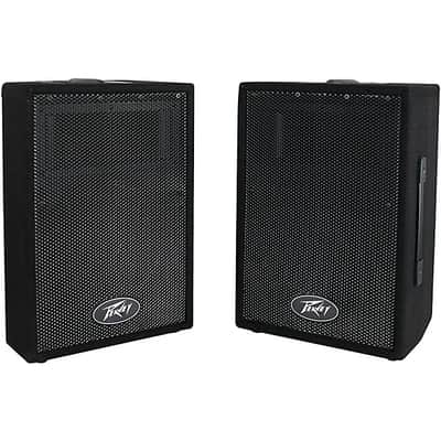 Peavey PVi 10 10" PA Speaker Cabinet Pair 2025 - BLACK image 1