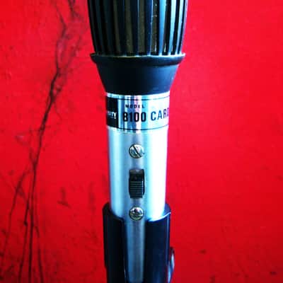 Vintage RARE 1960's LTV University 8100 model / Altec Cardioid Dynamic Microphone Hi Z w accessories Shure Electro Voice Ampex image 7