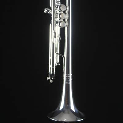 Bach Stradivarius 180S37 Professional Bb Trumpet (Silver Plated) image 7