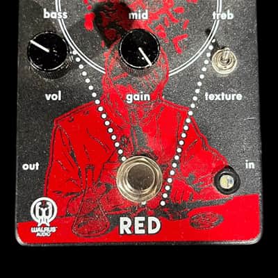 Walrus Audio RED High-Gain Distortion 2017 - Black / Red Scientist X9252 image 1