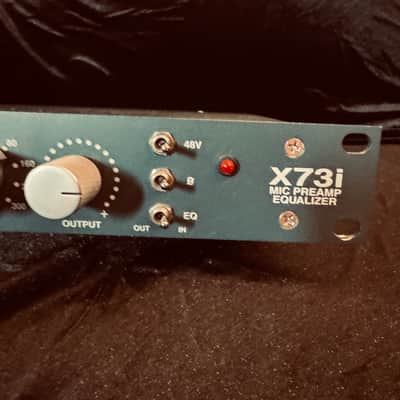 Vintech Audio X73i Mic Pre EQ Pair with PSU 2010s - Blue image 7
