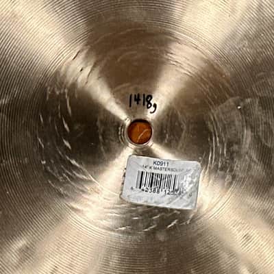 14" Zildjian K Mastersound Hi-Hat Cymbal Pair 1226g/1418g *Video* image 13