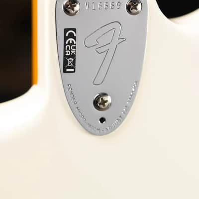Fender Limited Edition American Vintage II '73 Stratocaster Electric Guitar, Maple Fingerboard - Olympic White with Hardshell Case image 8
