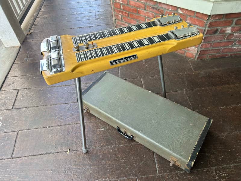 Rickenbacker DW-12 6-String Double-Neck Console Steel Guitar 1955 - 1966 - Blonde image 1