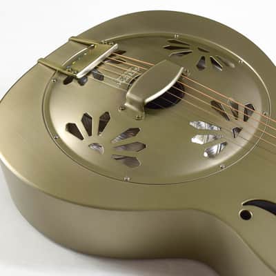 Gretsch G9201 Honey Dipper Round-Neck Resonator Guitar - Shed Roof image 6