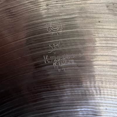 20" Zildjian Istanbul K Intermediate stamp 2231g Intermediate Stamp 1959-1966 image 2