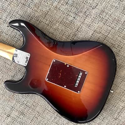 Fender American Professional II Stratocaster with Rosewood Fretboard in 3-Color Sunburst image 3