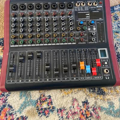 Phenyx Pro PTX-30 8-Channel Mixing Board w/ USB Audio Interface image 1