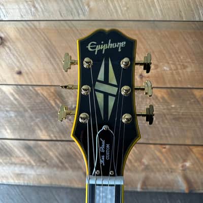Epiphone Joe Bonamassa 1959 Les Paul Custom 9.60LBS - Antique Ebony 25091523602 image 3