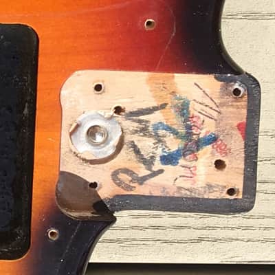 1996 American Standard / Strat Plus Stratocaster Body. Classic black finish, 1990s USA part image 5