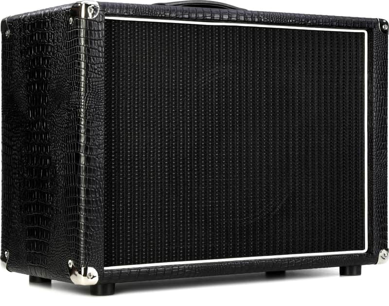 Amplified Nation 1 x 12-inch Speaker Cabinet - Black Croc w/ Black Grille image 1