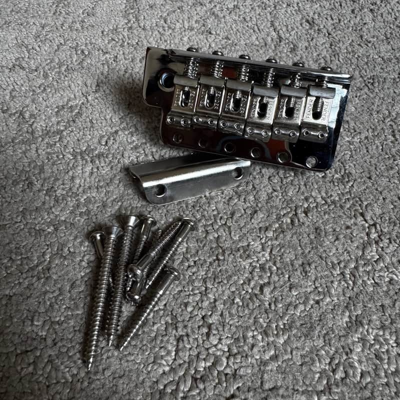 Fender American Stratocaster Tremolo Bridge *Bridge Only* image 1