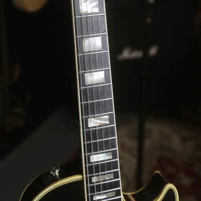 Rare 1970s Aria Pro II Les Paul Custom, Made in Japan - Transparent Black image 5
