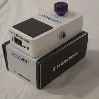 TC Electronic Polytune 3 Polyphonic Tuner Pedal 2017 - Present - White image 3