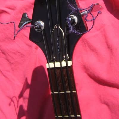 Gibson Epiphone FLYING V BASS GUITAR 1998 BROWN one off custom factory color, 51st & ONLY ONE made! image 3