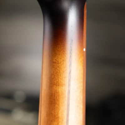 Ibanez Bass Workshop UB804 4-String Electric Upright Bass - Mahogany Oil Burst with Gig Bag image 12