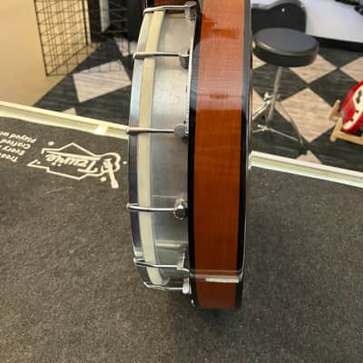 Kay Vintage Banjo 1960-s - Eagle wooden carved back with soft case image 4