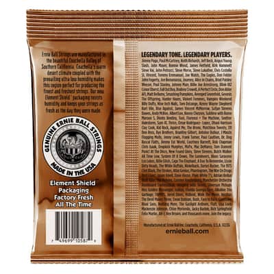 Earthwood Custom Light Phosphor Bronze Acoustic Guitar String Set 11.5-56 Gauge 92%-Cu+7.7%-Zn+0.3%-P Wnd-Wire Wrap Over High-C Steel Hex-Core "A TRUE MEDIUM STRING SET!" image 2