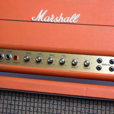 Marshall JMP Model 1992 Super Bass 100 Tube Half Stack Amplifier (1973), ser. #SB/A 2951E. image 17