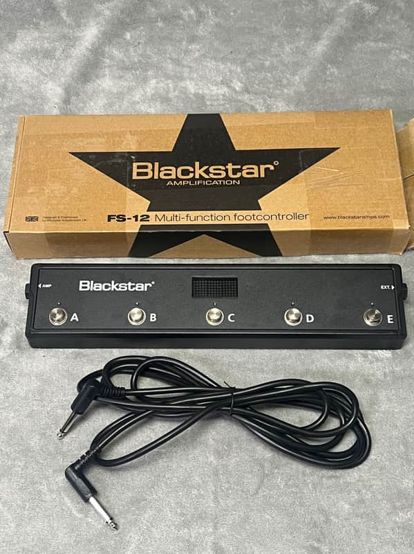Blackstar FS-12 5-Button Footswitch ID: X50, ID: X100, ID:CORE 100 and ID:CORE 150 image 1