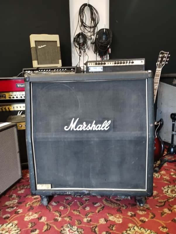 Marshall 1935 JCM800 4x12 cabinet 1980s - Black image 1