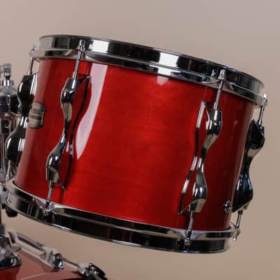 Yamaha Recording Custom Autumn Red Lacquer Drum Set 16x20 8x12 and 13x14 image 7