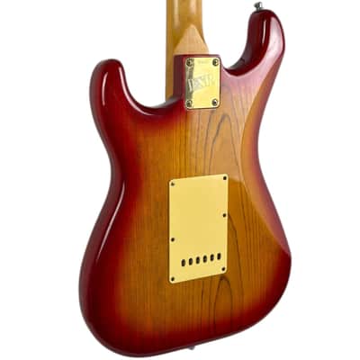 ESP 800 Series Stratocaster 1995 - Cherry Sunburst - Vintage Japan image 5