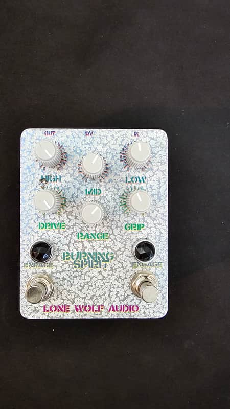 Lone Wolf Audio Burning Spirit 2020s - Hammered White & Grey image 1