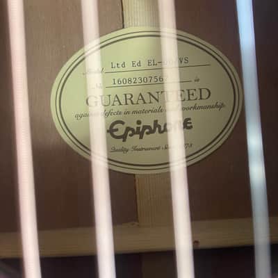 Epiphone Limited Edition EL-00 Pro V/S image 10