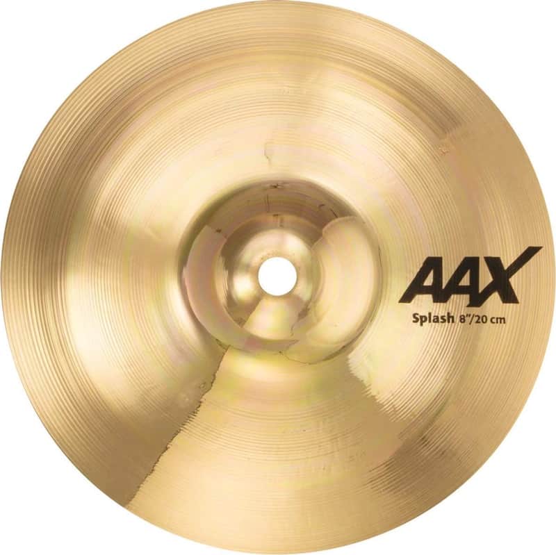 Sabian AAX Splash Cymbal, Brilliant Finish, 8" image 1