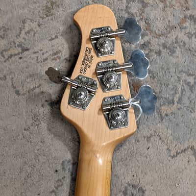 Ernie Ball Music Man Stingray 4 with Hardshell Case - Sunburst image 5