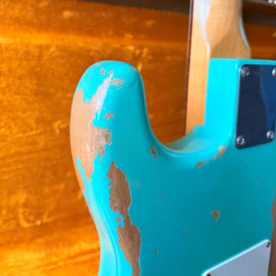 Fender Custom Shop '62 Stratocaster Heavy Relic Seafoam Green image 6