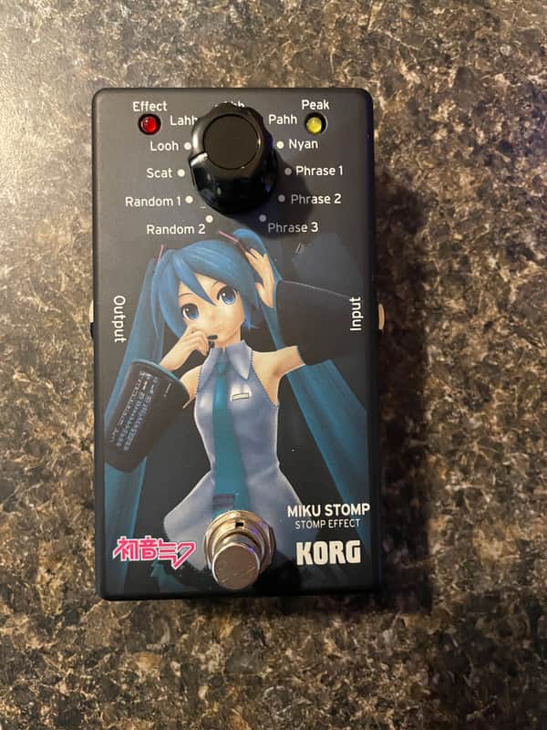 Korg Miku Stomp 2010s - Graphic