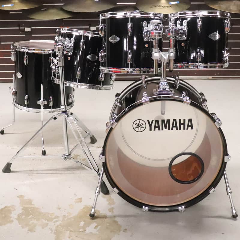 Yamaha 5pc Beech Custom Drum Kit Set 22/16/14/13/12" MIJ image 1