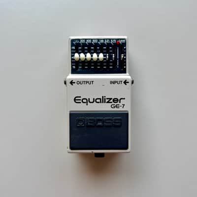 Boss GE-7 Equalizer MIJ (Black Label) April 1987 image 1