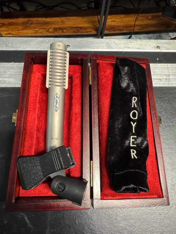 Royer R-121 Ribbon Microphone 1998 - 2021 - Nickel image 1