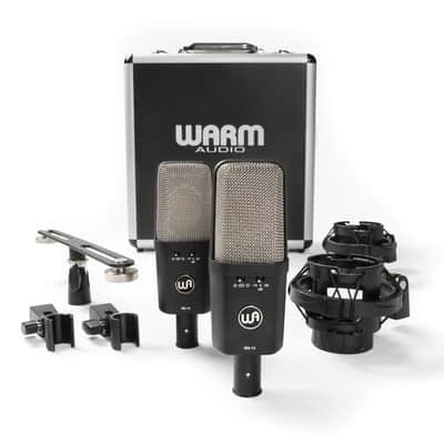 Warm Audio WA-14SP Stereo Pair Large-Diaphragm Transformer-Balanced Condenser Microphone image 1