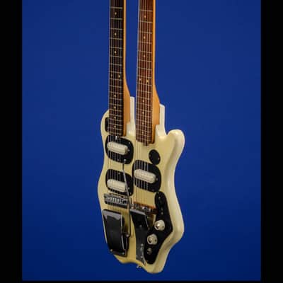 Kauffman Kremo-Kustom Double-Neck 1966 Cream image 12
