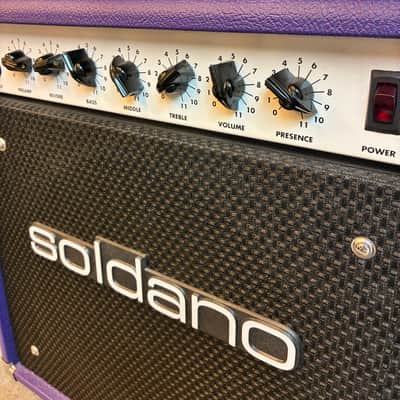 Soldano Astroverb 16 1x12" Combo Circa 2010 Purple image 3