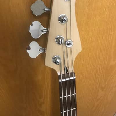 Solo Music Gear - Bass Guitar w/ Chord and Case. Built From Kit by Local Luthier. Sale benefits music education nonprofit! image 4