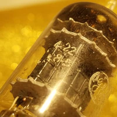 G.E ONE (1) 5751 black plate triple mica tNOS AT1000 TESTED Vacuum Tube dual triode 1954-1959 image 12