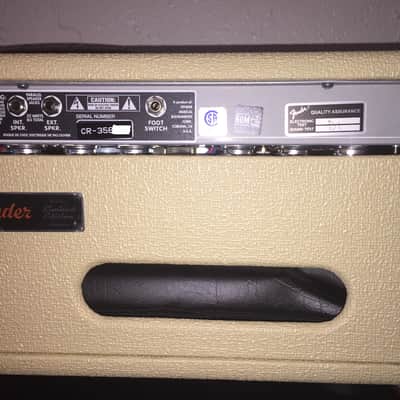 Fender Limited Edition ‘65 Deluxe Reverb Head 2015 Blonde Mint Rare image 12