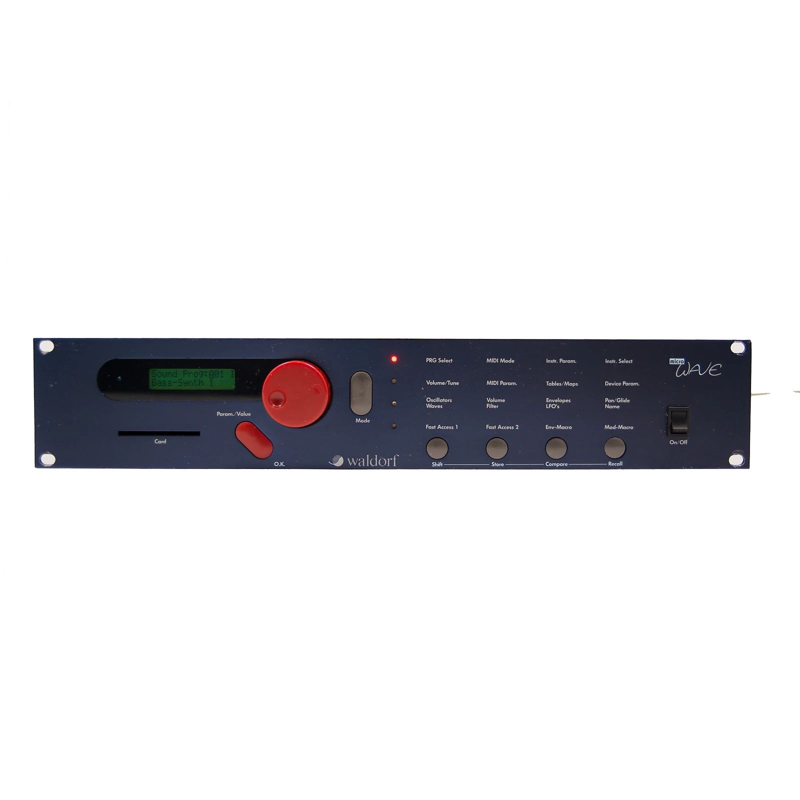 Waldorf Microwave Rackmount Wavetable Synthesizer | Reverb