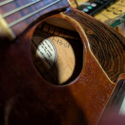 Paul E. Smith Git'r - Mandolin with guitar neck/tuning. 2001 - Not sure image 6