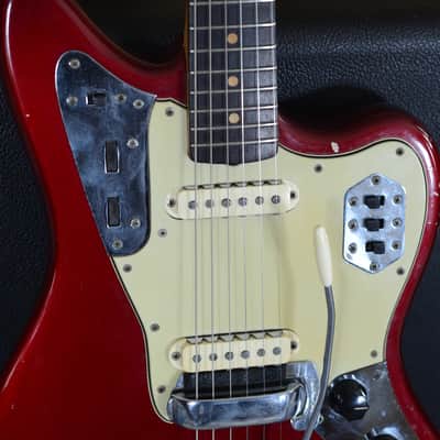 1964 Fender Jaguar Candy Apple Red w/OHSC image 11