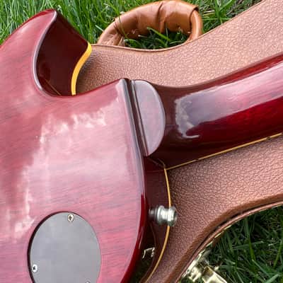 1992 Gibson Custom Shop 1960 RI Les Paul Tom Murphy Birdseye Maple Top Sunburst image 9