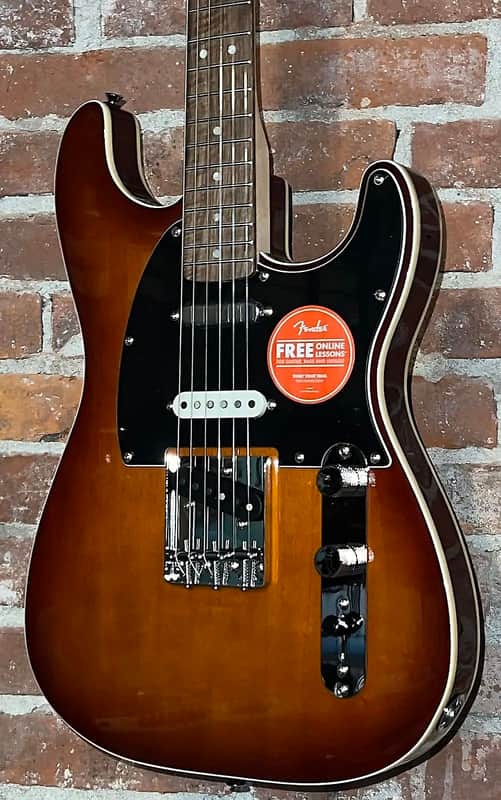 New Squier Paranormal Custom Nashville Stratocaster with Laurel Fretboard - Chocolate 2-Color Sunburst, In Stock, Comes With A Pro Set Up! image 1