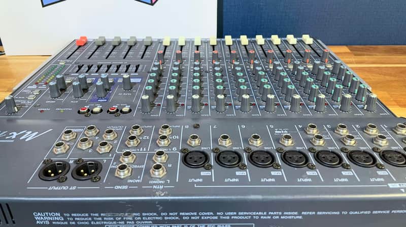 Yamaha MX12/4 12 Channel 4 Bus Analog Mixing Console | Reverb