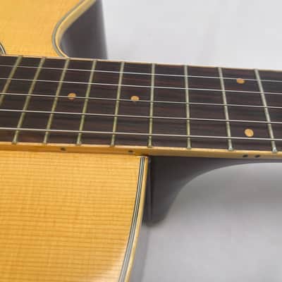 Ibanez AW70ECE-NT Artwood Mahogany Left Handed Acoustic Guitar Natural High Gloss image 10